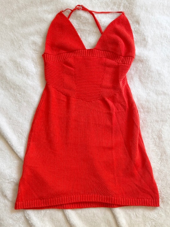 Seroya Dresses & Skirts - SER.O.YA Breah Dress in Blood Orange XL, Cotton, Body-con, Like New
